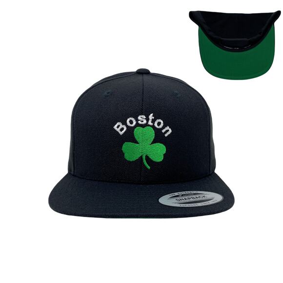 Unbranded Other - Boston Irish Shamrock Saint Patrick's Day Snapback Hat St Patty's Day March